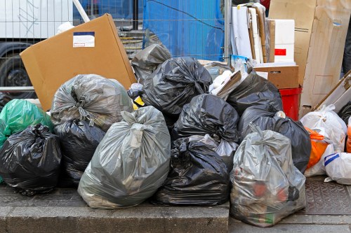 Eco-friendly waste removal services at a Sudbury construction project