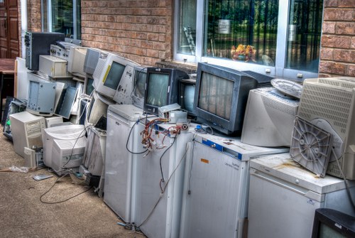 Professional team handling office clearance in Sudbury