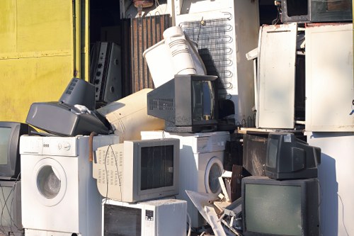 Recycling process during office clearance in Sudbury
