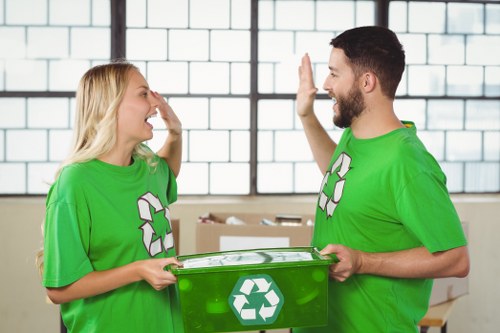 Environmental recycling process for skip waste